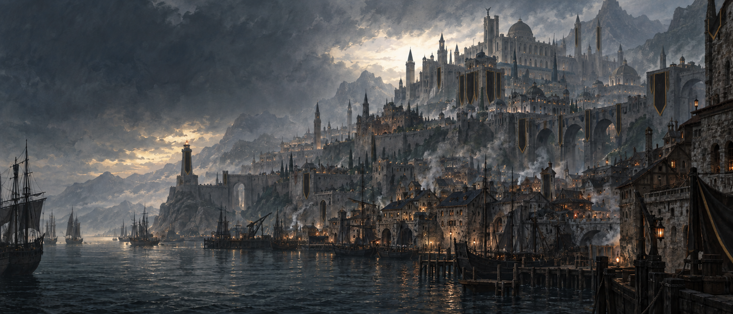Морград — фон к статье. поселение фэнтези-мира Край.